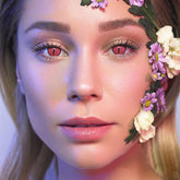 Lentes de contacto de color rosa de Demon Slayer: Kamado-Nezuko